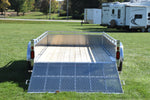 6' x 12' Enbeck Tandem Axle Aluminum Utility Trailer w/ Aluminum Rims & Bi-Fold Gate  Speedway Trailers Guelph Cambridge Kitchener Ontario Canada
