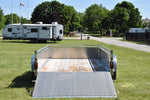 6' x 12' Enbeck Tandem Axle Aluminum Utility Trailer w/ Aluminum Rims & Bi-Fold Gate Speedway Trailers Guelph Cambridge Kitchener Ontario Canada