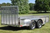 6' x 12' Enbeck Tandem Axle Aluminum Utility Trailer w/ Aluminum Rims Speedway Trailers Guelph Cambridge Kitchener Ontario Canada