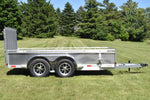 6' x 12' Enbeck Tandem Axle Aluminum Utility Trailer w/ Aluminum Rims & Bi-Fold Gate Speedway Trailers Guelph Cambridge Kitchener Ontario Canada