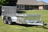 6' x 12' Enbeck Tandem Axle Aluminum Utility Trailer w/ Aluminum Rims & Bi-Fold Gate Speedway Trailers Guelph Cambridge Kitchener Ontario Canada