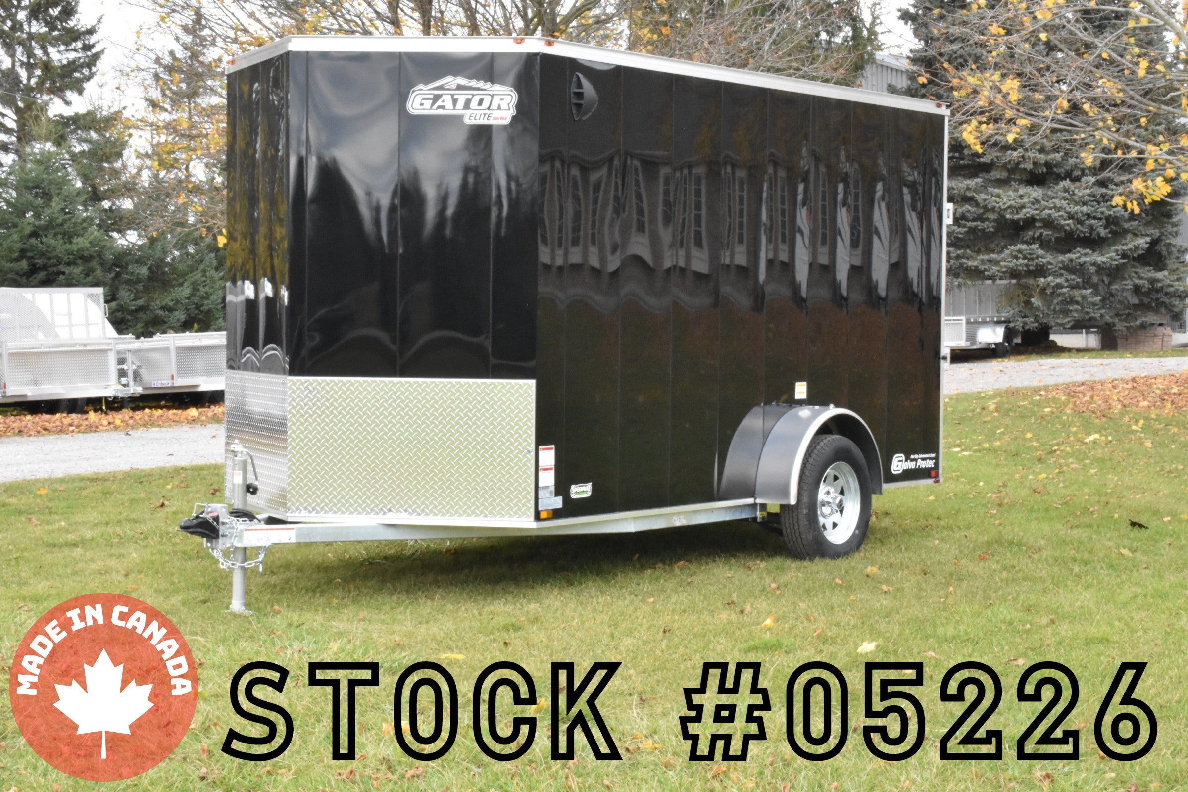 6' x 12' Continental Cargo V-Series Single Axle Steel Enclosed Cargo Trailer Speedway Trailers Guelph Cambridge Kitchener Ontario Canada