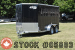 6' x 12' Gator Elite Tandem Axle Enclosed Galvanized Cargo Trailer Speedway Trailers Guelph Cambridge Kitchener Ontario Canada