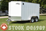 6' x 12' Gator Elite Tandem Axle Enclosed Galvanized Cargo Trailer Speedway Trailers Guelph Cambridge Kitchener Ontario Canada