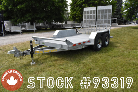 6' x 12' One-Sixteen Tandem Axle Flatdeck Scissor Lift Trailer Speedway Trailers Guelph Cambridge Kitchener Ontario Canada