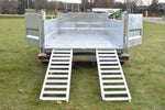 6' x 12' One Sixteen Tandem Axle Galvanized Telescopic Dump Trailer 5 Ton Speedway Trailers Guelph Cambridge Kitchener Ontario Canada