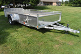 6' x 14' Rhino Single Axle Aluminum Utility Trailer w/ Aluminum Rims Speedway Trailers Guelph Cambridge Kitchener Ontario Canada