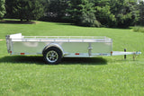 7' x 12' Enbeck Single Axle Aluminum Utility Trailer w/ Aluminum Rims & Bi-Fold Gate (2026)