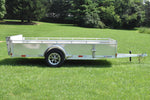 7' x 12' Enbeck Single Axle Aluminum Utility Trailer w/ Aluminum Rims & Bi-Fold Gate Speedway Trailers Guelph Cambridge Kitchener Ontario Canada