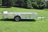 7' x 12' Enbeck Single Axle Aluminum Utility Trailer w/ Aluminum Rims & Bi-Fold Gate Speedway Trailers Guelph Cambridge Kitchener Ontario Canada