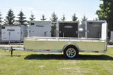 7' x 12' Enbeck Single Axle Aluminum Utility Trailer w/ Aluminum Rims Speedway Trailers Guelph Cambridge Kitchener Ontario Canada