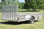 7' x 12' Enbeck Single Axle Aluminum Utility Trailer w/ Aluminum Rims Speedway Trailers Guelph Cambridge Kitchener Ontario Canada