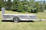 7' x 12' Enbeck Single Axle Aluminum Utility Trailer w/ Aluminum Rims Speedway Trailers Guelph Cambridge Kitchener Ontario Canada