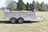 7' x 12' Enbeck Tandem Axle 5 Ton Aluminum Dump Trailer w/ Aluminum Rims Speedway Trailers Guelph Cambridge Kitchener Ontario Canada