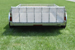 7' x 12' Enbeck Tandem Axle Aluminum Utility Trailer w/ Aluminum Rims & Bi-Fold Gate Speedway Trailers Guelph Cambridge Kitchener Ontario Canada