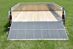 7' x 12' Enbeck Tandem Axle Aluminum Utility Trailer w/ Aluminum Rims & Bi-Fold Gate Speedway Trailers Guelph Cambridge Kitchener Ontario Canada