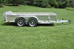7' x 12' Enbeck Tandem Axle Aluminum Utility Trailer w/ Aluminum Rims & Bi-Fold Gate Speedway Trailers Guelph Cambridge Kitchener Ontario Canada