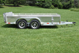 7' x 12' Enbeck Tandem Axle Aluminum Utility Trailer w/ Aluminum Rims & Bi-Fold Gate Speedway Trailers Guelph Cambridge Kitchener Ontario Canada