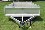 7' x 12' Enbeck Tandem Axle Aluminum Utility Trailer w/ Aluminum Rims & Bi-Fold Gate Speedway Trailers Guelph Cambridge Kitchener Ontario Canada