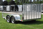 7' x 12' Enbeck Tandem Axle Aluminum Utility Trailer w/ Aluminum Rims Speedway Trailers Guelph Cambridge Kitchener Ontario Canada