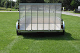 7' x 12' Enbeck Tandem Axle Aluminum Utility Trailer Aluminum Rims Speedway Trailers Guelph Cambridge Kitchener Ontario Canada