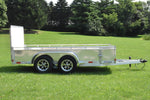 7' x 12' Enbeck Tandem Axle Aluminum Utility Trailer w/ Aluminum Rims Speedway Trailers Guelph Cambridge Kitchener Ontario Canada