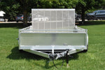 7' x 12' Enbeck Tandem Axle Aluminum Utility Trailer Aluminum Rims Speedway Trailers Guelph Cambridge Kitchener Ontario Canada