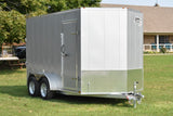 7' x 12' Gator Elite Tandem Axle Galvanized Enclosed Cargo Trailer Speedway Trailers Guelph Cambridge Kitchener Ontario Canada