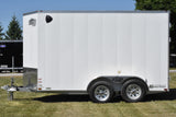 7' x 12' Gator Elite Tandem Axle Enclosed Galvanized Cargo Trailer Speedway Trailers Guelph Cambridge Kitchener Ontario Canada
