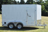 7' x 12' Gator Elite Tandem Axle Enclosed Galvanized Cargo Trailer Speedway Trailers Guelph Cambridge Kitchener Ontario Canada