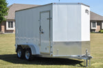 7' x 12' Gator Elite Tandem Axle Enclosed Galvanized Cargo Trailer Speedway Trailers Guelph Cambridge Kitchener Ontario Canada