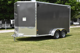 7' x 14' Alcom Express Tandem Axle Enclosed Cargo Trailer Speedway Trailers Guelph Cambridge Kitchener Ontario Canada