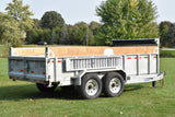 7' x 14' Bearco Galvanized Tandem Axle Hydraulic Dump Trailer w/ 7 Ton Capacity Speedway Trailers Guelph Cambridge Kitchener Ontario Canada