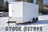 7' x 14' Cross Alpha Series Tandem Axle Enclosed Cargo Trailer Speedway Trailers Guelph Cambridge Kitchener Ontario Canada