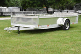 7' x 14' Enbeck Single Axle Aluminum Utility Trailer w/ Aluminum Rims & Bi-Fold Gate Speedway Trailers Guelph Cambridge Kitchener Ontario Canada