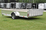 7' x 14' Enbeck Single Axle Aluminum Utility Trailer w/ Aluminum Rims & Bi-Fold Gate Speedway Trailers Guelph Cambridge Kitchener Ontario Canada