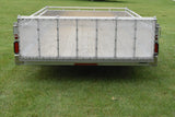 7' x 14' Enbeck Single Axle Aluminum Utility Trailer w/ Aluminum Rims & Bi-Fold Gate Speedway Trailers Guelph Cambridge Kitchener Ontario Canada