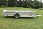 7' x 14' Enbeck Single Axle Aluminum Utility Trailer w/ Aluminum Rims & Bi-Fold Gate Speedway Trailers Guelph Cambridge Kitchener Ontario Canada