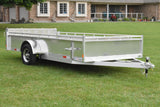 7' x 14' Enbeck Single Axle Aluminum Utility Trailer w/ Aluminum Rims & Bi-Fold Gate Speedway Trailers Guelph Cambridge Kitchener Ontario Canada