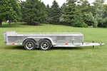 7' x 14' Enbeck Tandem Axle Aluminum Utility Trailer w/ Aluminum Rims & Bi-Fold Gate Speedway Trailers Guelph Cambridge Kitchener Ontario Canada