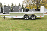 7' x 14' Enbeck Tandem Axle Aluminum Utility Trailer w/ Aluminum Rims Speedway Trailers Guelph Cambridge Kitchener Ontario Canada