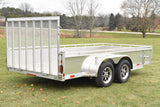 7' x 14' Enbeck Tandem Axle Aluminum Utility Trailer w/ Aluminum Rims Speedway Trailers Guelph Cambridge Kitchener Ontario Canada