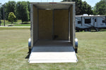 7' x 14' Enbeck Tandem Axle Enclosed Aluminum Cargo Trailer Speedway Trailers Guelph Cambridge Kitchener Ontario Canada