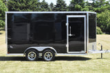 7' x 14' Enbeck Tandem Axle Enclosed Aluminum Cargo Trailer Speedway Trailers Guelph Cambridge Kitchener Ontario Canada
