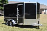 7' x 14' Enbeck Tandem Axle Enclosed Aluminum Cargo Trailer Speedway Trailers Guelph Cambridge Kitchener Ontario Canada