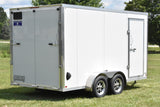 7' x 14' Enbeck Tandem Axle Enclosed Aluminum Cargo Trailer Speedway Trailers Guelph Cambridge Kitchener Ontario Canada