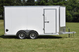7' x 14' Enbeck Tandem Axle Enclosed Aluminum Cargo Trailer Speedway Trailers Guelph Cambridge Kitchener Ontario Canada
