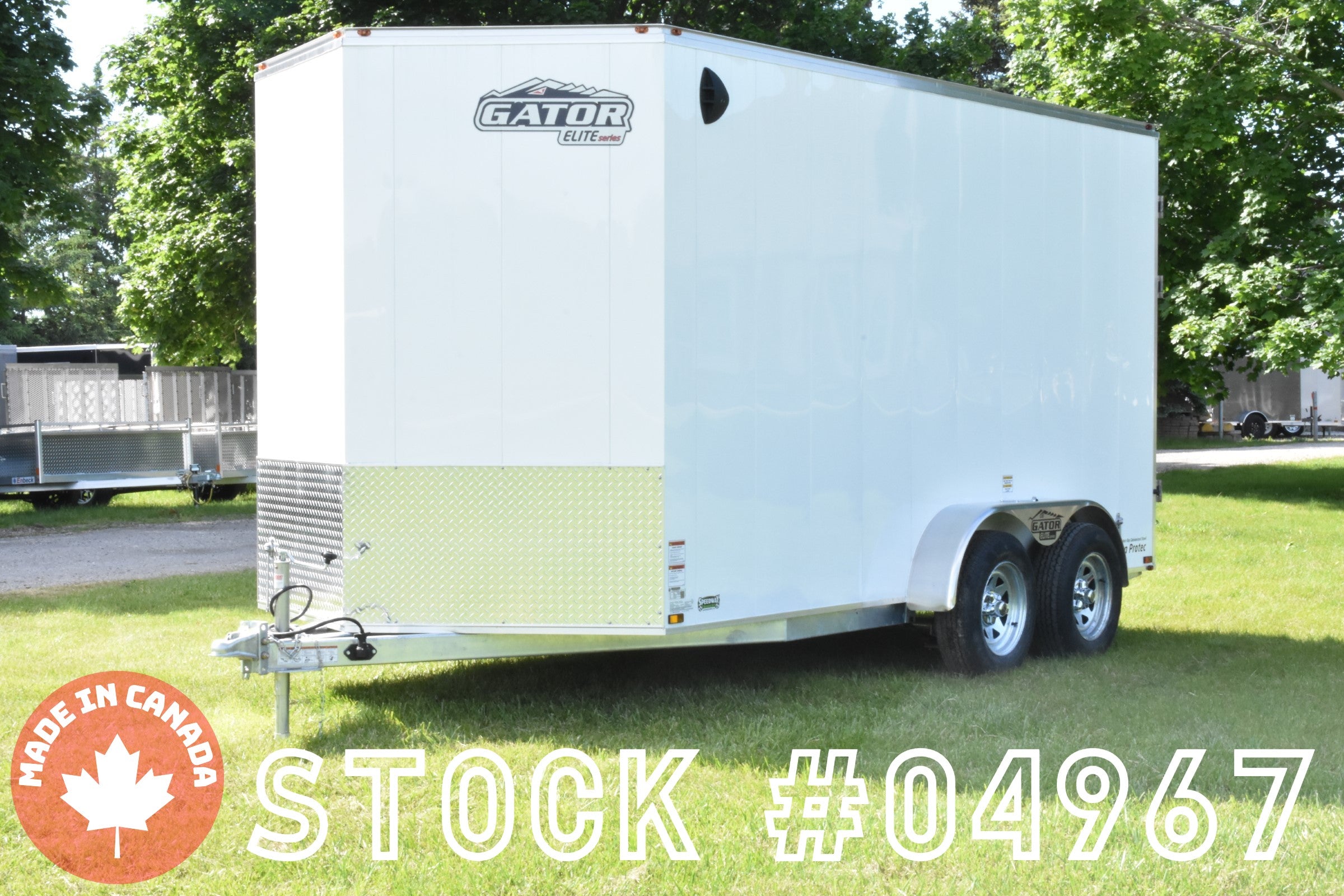 7' x 14' Gator Elite Tandem Axle Enclosed Cargo Trailer (2025)