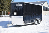 7' x 14' Gator Elite Tandem Axle Enclosed Galvanized Cargo Trailer Speedway Trailers Guelph Cambridge Kitchener Ontario Canada