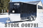 7' x 14' Gator Elite Tandem Axle Enclosed Galvanized Cargo Trailer Speedway Trailers Guelph Cambridge Kitchener Ontario Canada